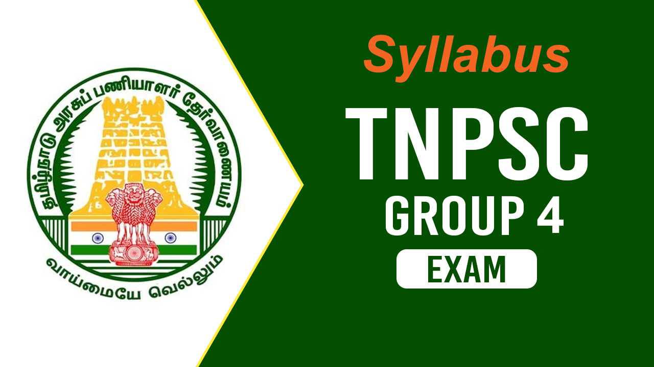 TNPSC Group 4 Syllabus 2026
